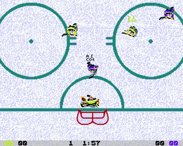 MegArts Hockey screen shot game playing